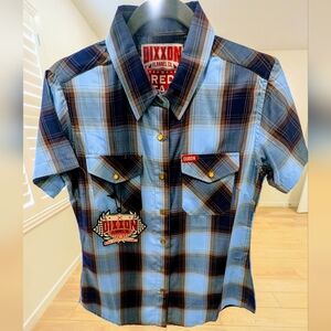 Dixxon Red Tag Bamboo Short Sleeve Women's Medium NWT